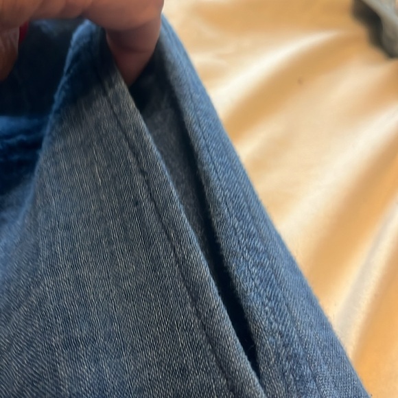 New GAP wide leg 100% cotton pull on pants . Size L - Picture 4 of 5